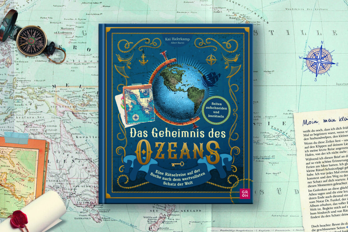 Geheimnis des Ozeans, Rätselbuch