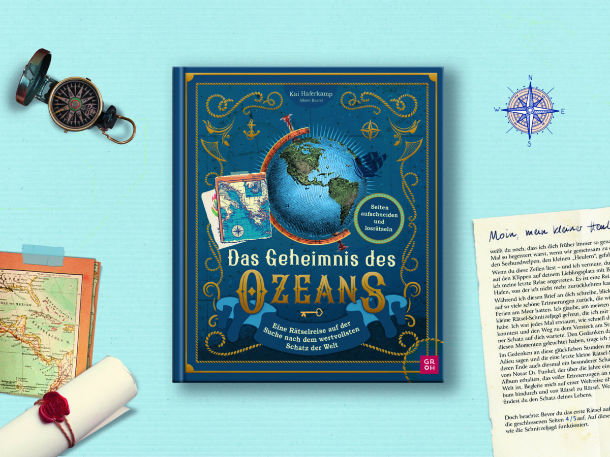 Geheimnis des Ozeans, Rätselbuch