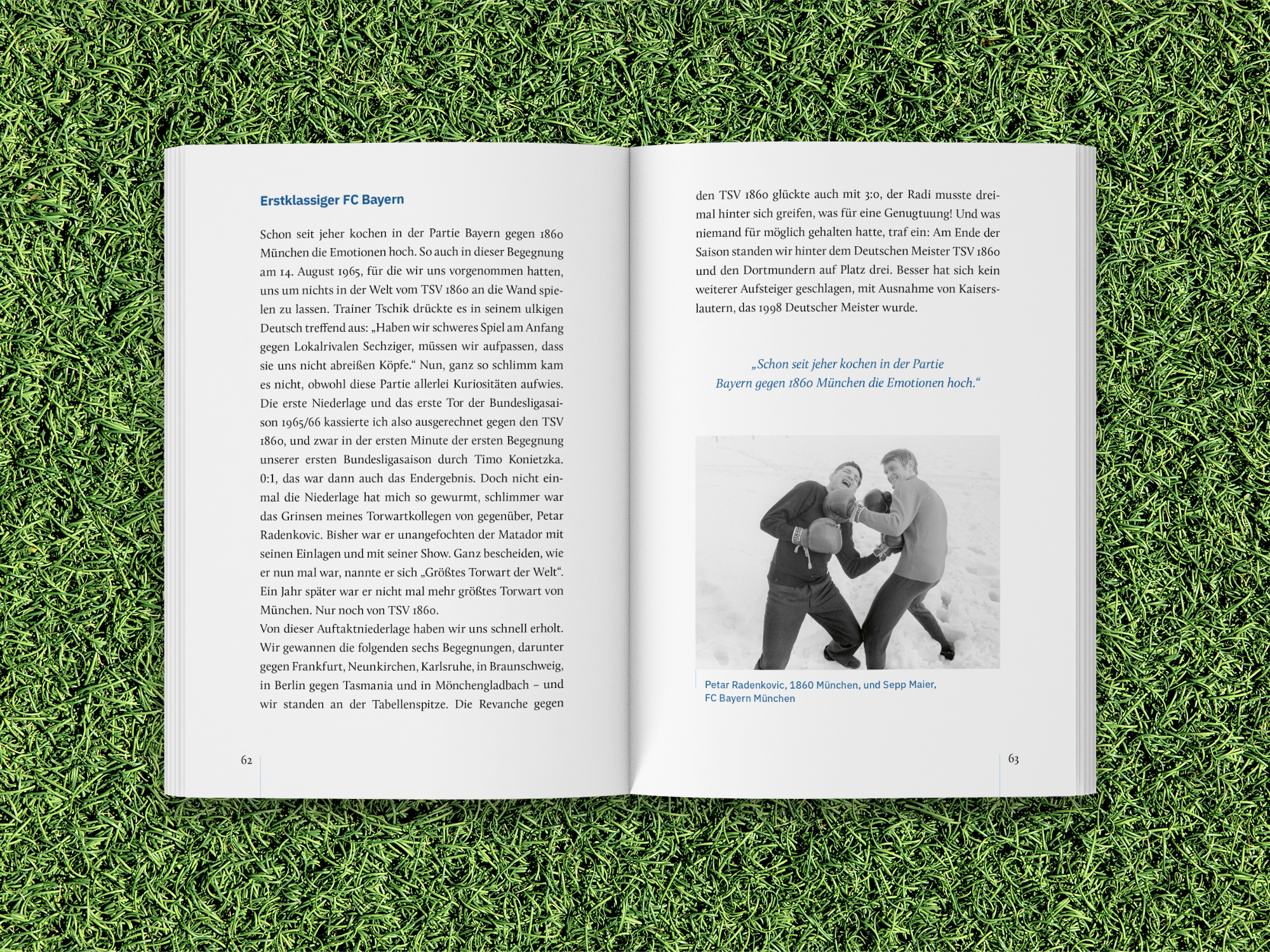 Albert Bartel, echtwert – Sepp Maier Biografie – Als der Fußball noch Charakter hatte – Redenkovic 1860 München