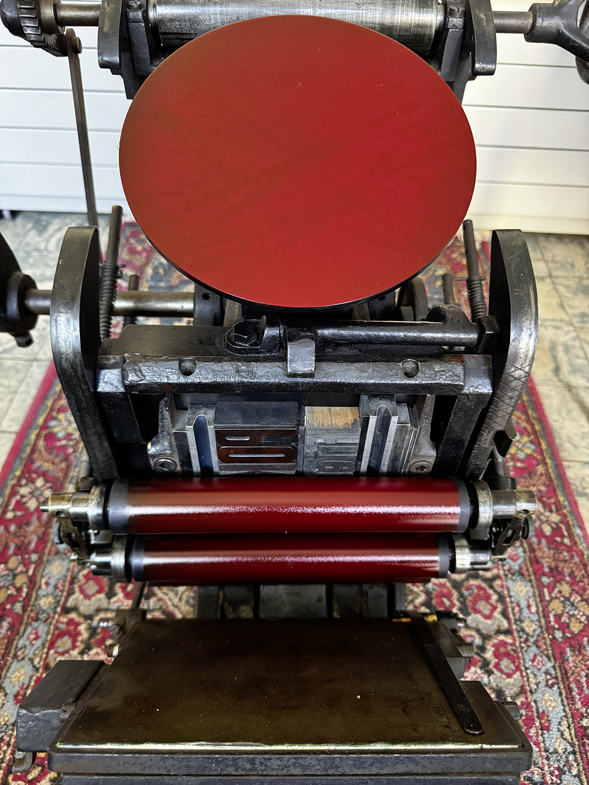 Albert Bartel, echtwert, Dag der Druckkunst, LEtterpress, Boston Tiegel