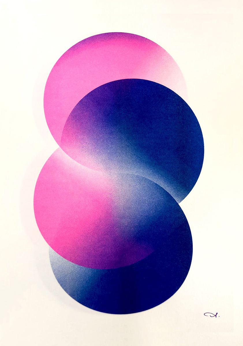 Albert Bartel Risographie Kreise