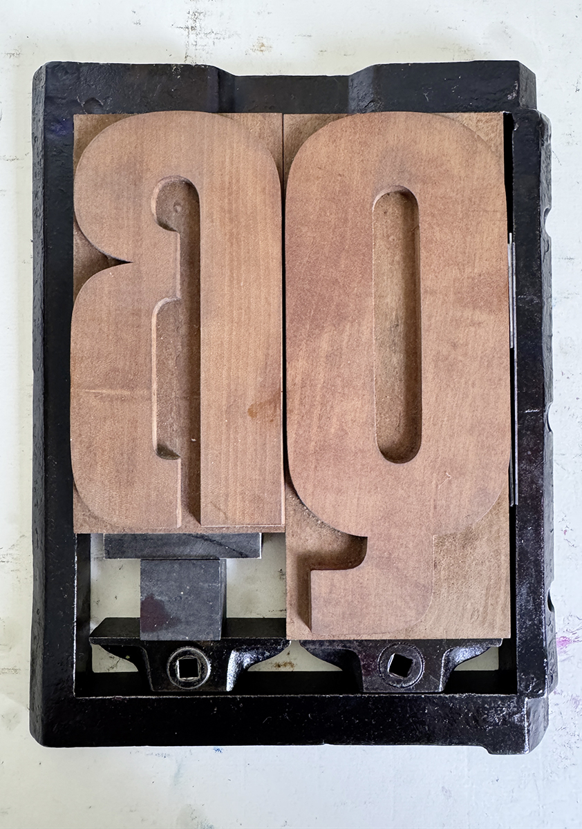 Albert Bartel Druckgrafik Letterpress Qß